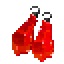Kızıl Buz Küpe — AesirMC Skyblock küpe görseli