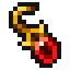 Yakut Küpe — AesirMC Skyblock küpe görseli